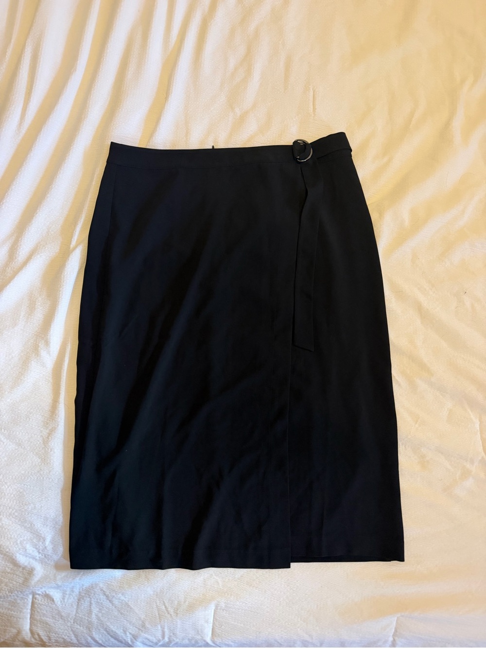 NWT Black Wrap Pencil Skirt